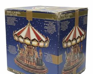 Mr. Christmas Gold Label Collection Royal Anniversary Carousel