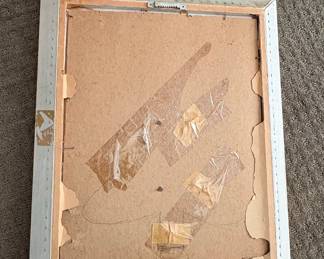 Framed Assemblage Art - Vintage Jewelry Christmas Tree