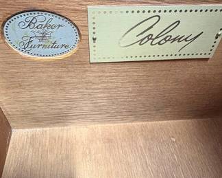 Baker Furniture "Colony" French Provincial