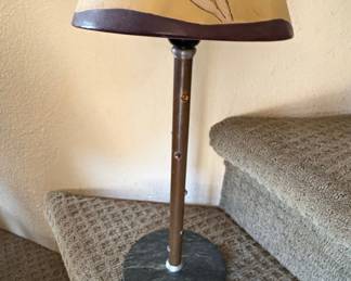 Janna Ugone & Co Hand-Painted Foliage Motif Table Lamp