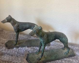 Bronze Greyhound Sculpture