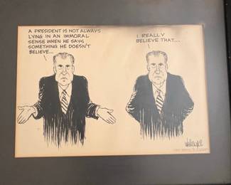 Political Cartoon by Walt "Wallmeyer" McNeely