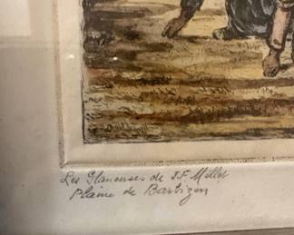 The Gleaners of J.F. Millet, Plain of Barbizon 