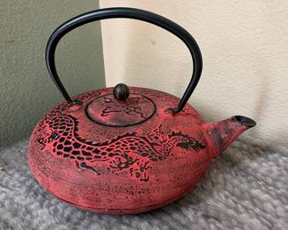 Cast Iron Dragon Tetsubin Teapot