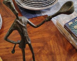 Bronze Figurine in the style of Alberto Giacometti