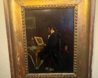 19th Century Portrait of a Gentleman Reading