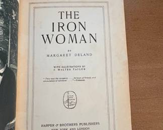 The Iron Woman by Margaret Deland, 1911 Edition