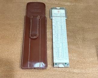Frederick Post Co. "Versalog" Slide Rule with Case