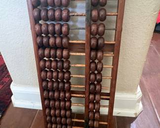 Vintage Chinese Rosewood Abacus 