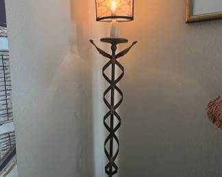 Antinea Style Wrought Iron Floor Lamp