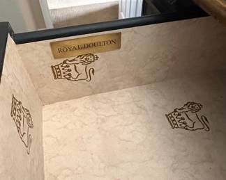 Maitland Smith Chinoiserie Black Lacquer Chest of Drawers