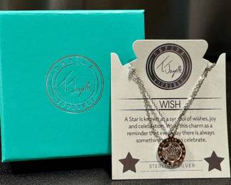 Tiffany Jazelle Sterling Necklace - Adjustable 18-20 Inch Chain