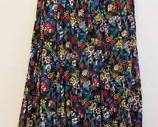 Yves Saint Laurent Vintage Floral Skirt - Size 38 - Made in France