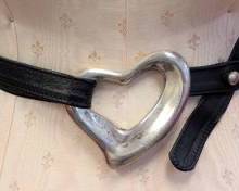 Vintage Tiffany & Co Peretti Sterling Silver Open-Heart Belt Buckle