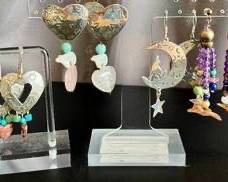 Sterling Southwest-Style Earrings - Four Pairs