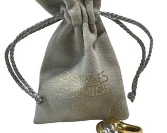 Charles Garnier Paris 18K Two-Tone Earrings