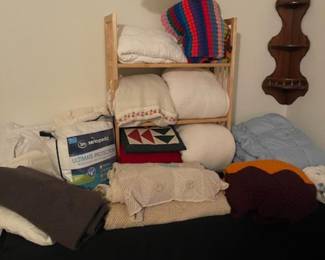 Linens, afghans, blankets, more!