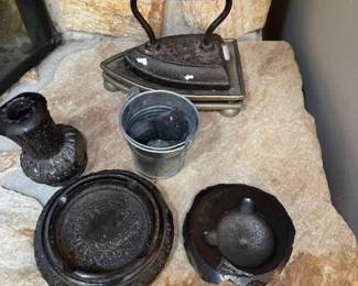 Coal collectibles,primitive iron