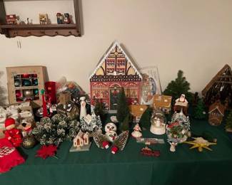 Some of the Christmas items