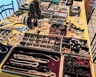 Lots of costume and designer jewelry 