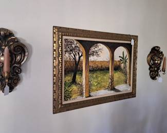 Signed painting from a New Orleans painter 