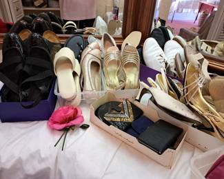 Ladies party and casual shoes