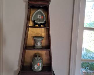 Wedgwood and small table or wall shelf
