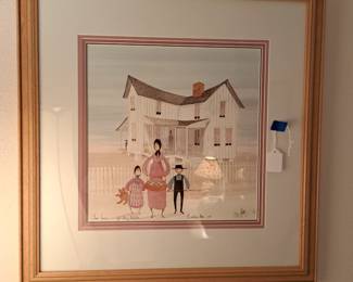 P Buckley Moss folk art 