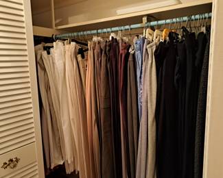 Large size capris, slacks, pants