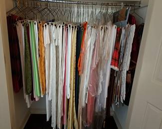 Table cloths - all laundered and in great condition
