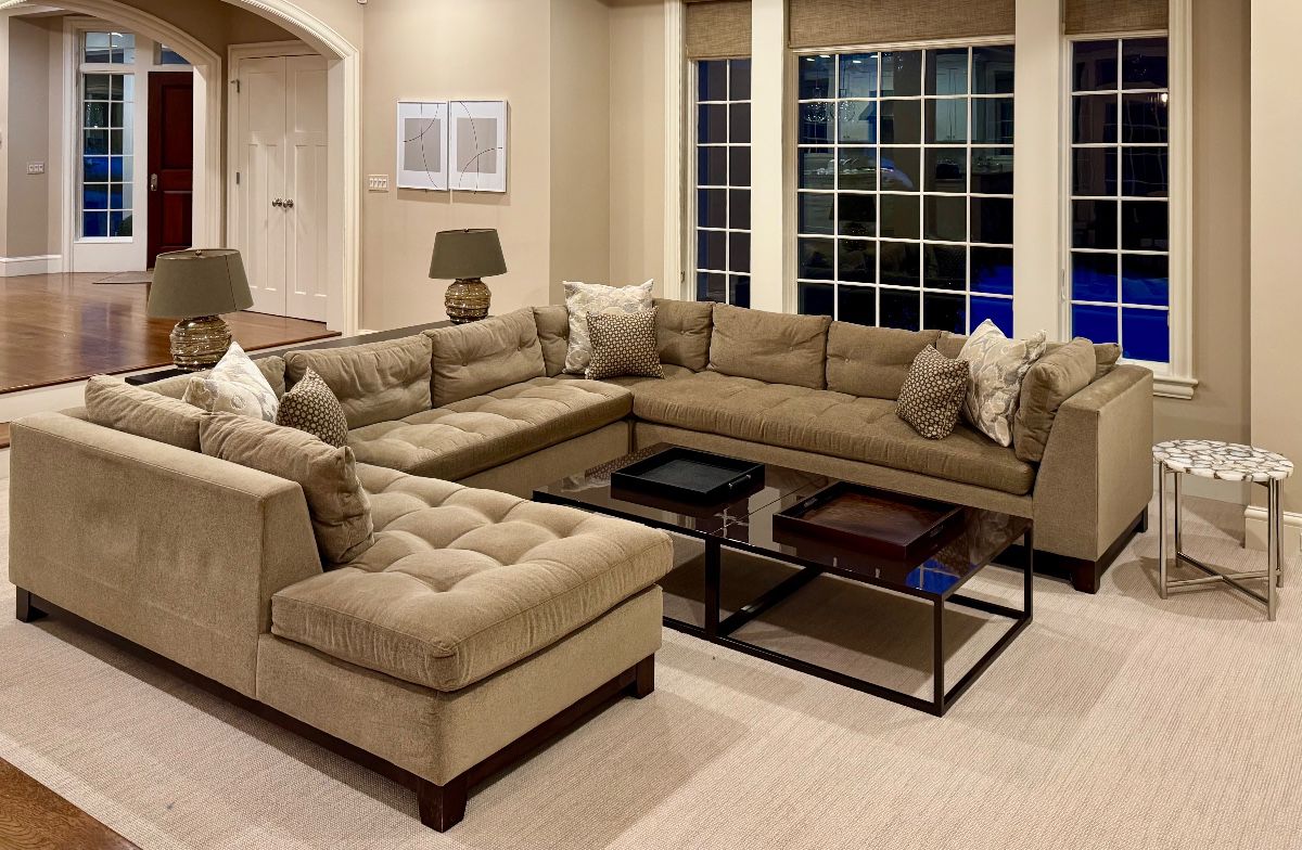 Arhaus Furniture Sectional Sofa