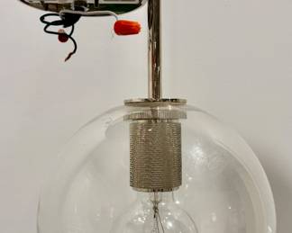 Restoration Hardware Utilitaire Globe Shade Pendant Light - We have 2!