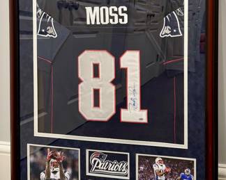 Autographed Randy Moss Jersey