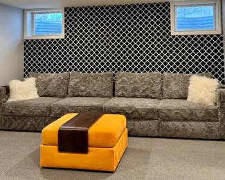LoveSac Sectional Sofa & Ottoman