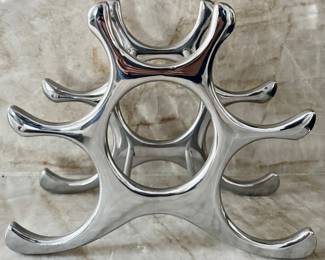 Chrome Wine Rack