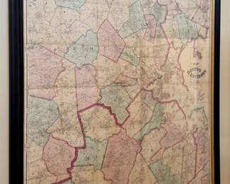 Baker & Tilden Map of the City of Boston & Its Environs