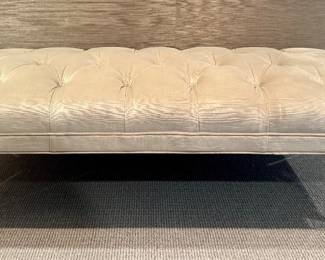 Mitchell Gold Tufted Bench