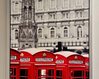 Ikea "London Telephone" Artwork