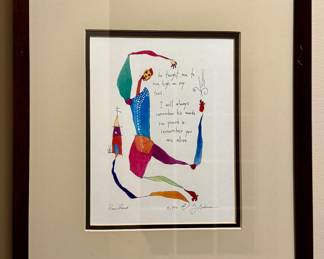 "Run Proud" Brian Andreas Framed Print