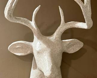 Restoration Hardware Paper-Mache Stag Head
