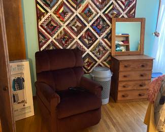 Handmade Vintage Necktie Quilt