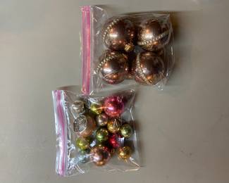 Vintage Christmas Ornamemts