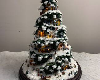 Thomas Kinkade Christmas Tree 