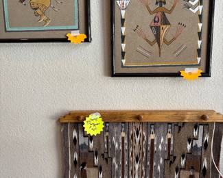 Sand Painting Framed