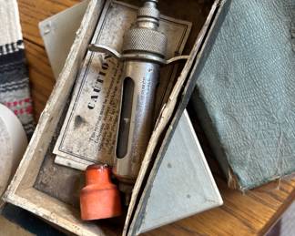 Vintage syringe 