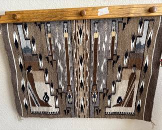 Yei Indian Weaving Framed