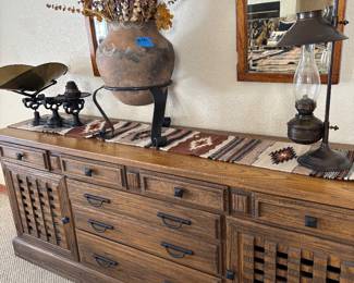 Brandt Ranch Oak Credenza