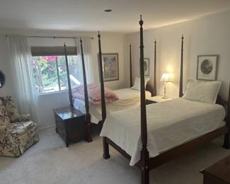 Robert Reid Handmade Poster Beds canopy not shown here