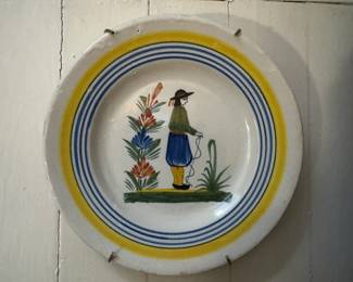 Antique French Quimper pottery