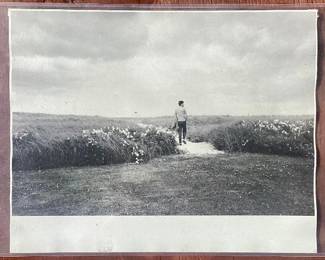 JFK’s Favorite Photo - Stamped Mark Shaw & David Shaw verso- 14”x11”